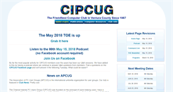 Desktop Screenshot of cipcug.org